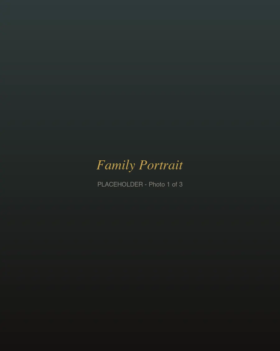 Family Portrait — placeholder, real photos coming soon